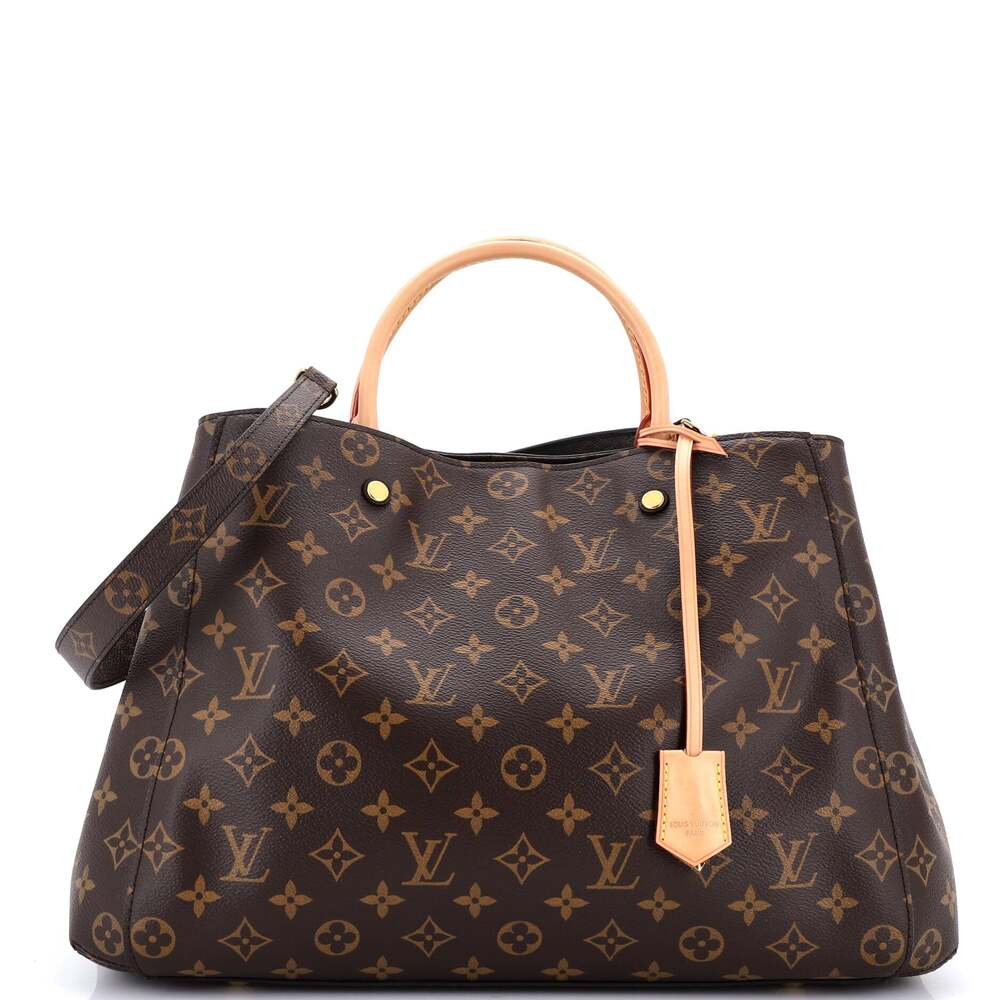Louis Vuitton Montaigne Handbag Canvas #256503L23B - Picture 1 of 9